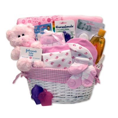 Simply Baby Necessities Gift Basket in 