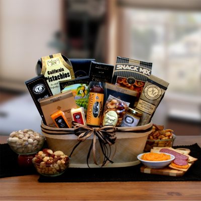 Gourmet Nut & Sausage Gift Basket Sam's Club