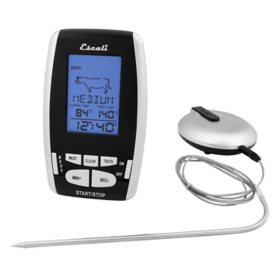 Escali DHRW2 Wireless Thermometer and Timer with 40 inch probe