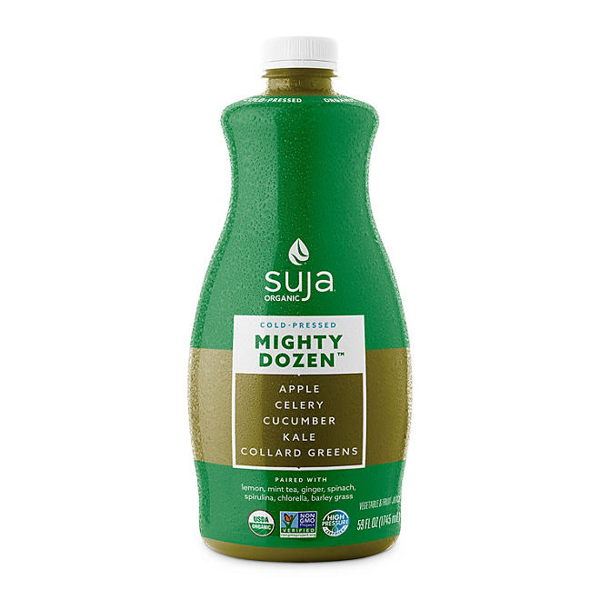 Suja Mighty Dozen Organic Fruit & Vegetable Juice Drink 59 fl. oz. bottle