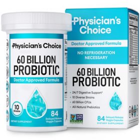Physician's Choice Probiotics Capsules, 60 Billion CFU  84 ct.
