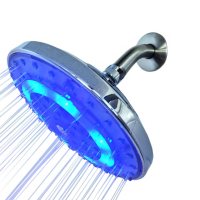 Pure Blue H2O Rain Garden LED Shower Head