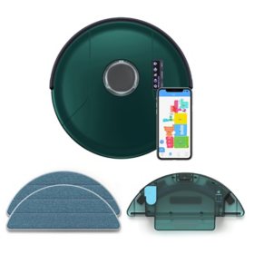 bObsweep PetHair SLAM Wi-Fi Connected Robotic Vacuum Cleaner and Mop, Assorted Colors