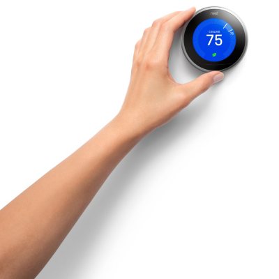  Google Nest Learning Thermostat - 3rd Generation - Smart  Thermostat - Pro Version - Works With Alexa : Everything Else