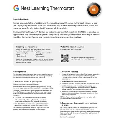 Google Nest Learning Thermostat, 3rd Generation - Sam's Club