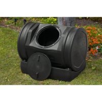 7-Cubic Foot Compost Wizard Jr. Soil Machine PRO, Black