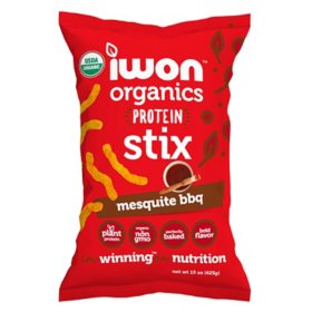 IWON Organics Mesquite BBQ Flavored Protein Stix (15 oz.)