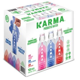 Karma Probiotic Water Variety Pack 18 oz., 12 pk.