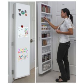Cabidor Classic Deluxe Dry Erase Behind The Door Storage Cabinet