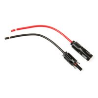 Set of 6" MC4 to Bare Conversion Cable