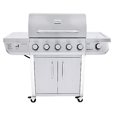 Even Embers 5-Burner Stainless Steel Gas Grill - Sam's Club
