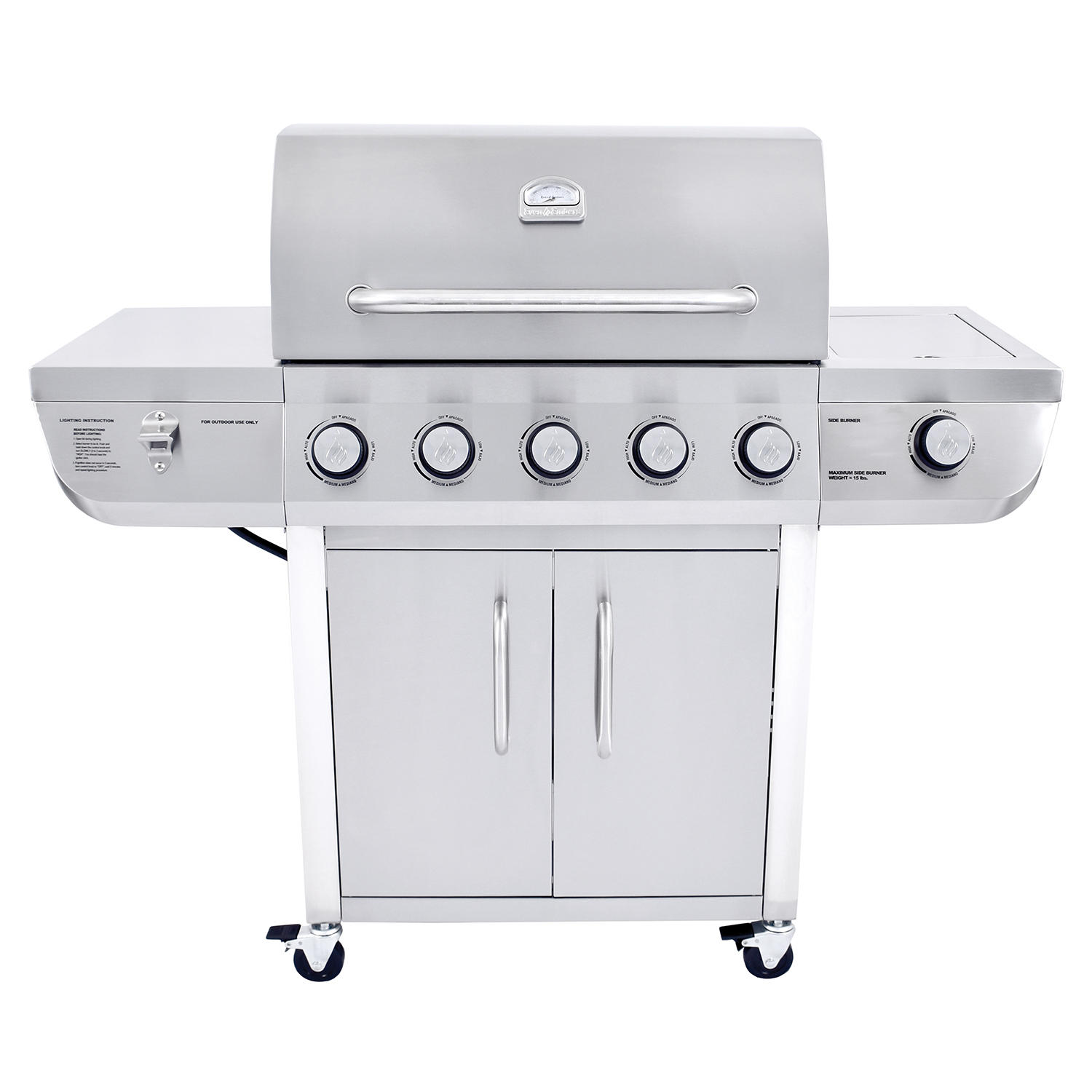 Even Embers 5-Burner Stainless Steel Gas Grill