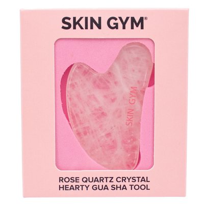 Skin Gym Rose Quartz Gua Sha Crystal Sculpty Tool - Sam's Club