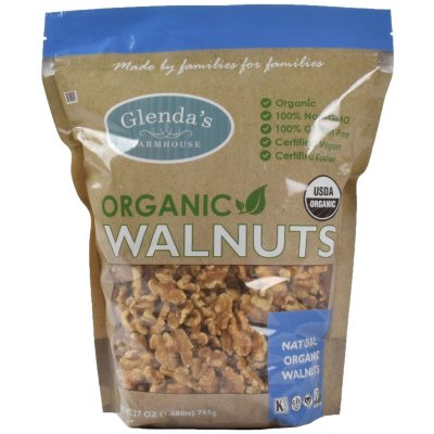 Glenda's Farmhouse Organic Walnuts (27 oz.) - Sam's Club