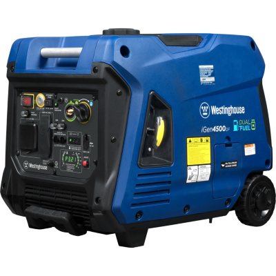 Westinghouse 3 700 4 500 Watt Dual Fuel Inverter Generator Carb Compliant Sam S Club