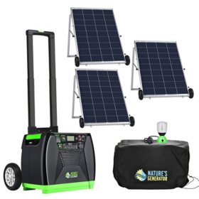 GENERADOR SOLAR: GENERADOR SOLAR PORTÁTIL RECARGABLE HPS1100 HYUNDAI