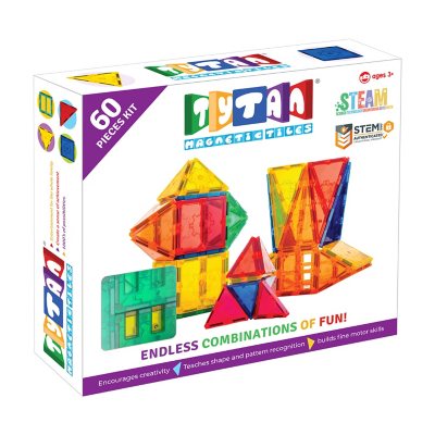 60 piece magna tiles