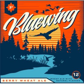 Flyway Bluewing Berry Wheat Ale (12 fl. oz. can, 12 pk.)