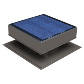 Remington Solar 20 Watt Solar-Powered Attic Fan (Black or Grey)