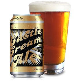 Castle Danger Cream Ale 12 fl. oz. can, 6 pk.