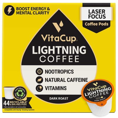 VitaCup Vitamin Infused Coffee Pods - French Roast