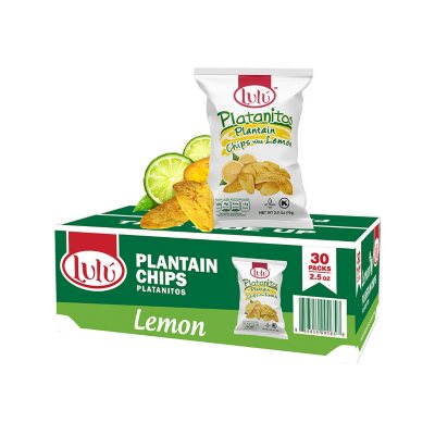 Lulu Lemon Plantain Chips (30 ct.) - Sam's Club