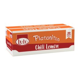 Lulu Platanitos Chili Lemon Plantain Chips, 2.11 oz., 30 pk.