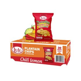 Lulu Platanitos Chili Lemon Plantain Chips, 2.11 oz., 30 pk.