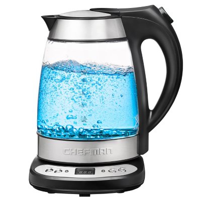 Chefman Product Feature- Perfect Steep Glass Tea Kettle 