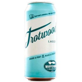 Warped Wing Trotwood Lager 12 fl. oz. can, 12 pk.