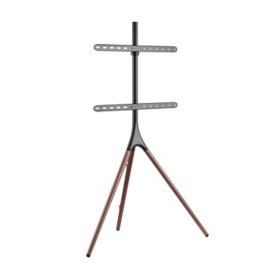 ProMounts Wooden Tripod TV Stand with Mount for 47"-70" TVs