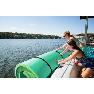 Floatation Iq Ultimate Floating Oasis Teal Yellow Teal Sam S Club