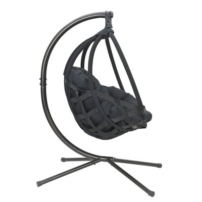 Hanging Ball Chair Overland Black Sam s Club