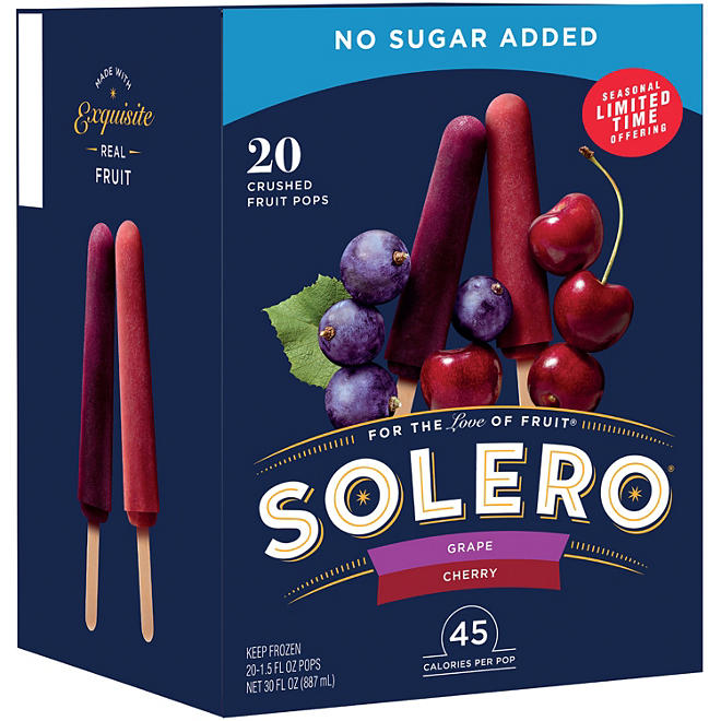 Solero Fruit Pops (20 ct.)