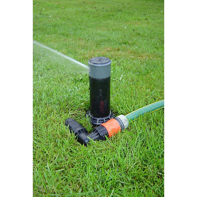 Quick-Snap In-Ground 5" Pop-Up Adjustable Sprinklers, 2-Pack