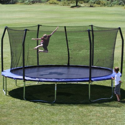 Herske Brøl lektier Skywalker Trampolines 17' Oval Trampoline and Enclosure (Assorted Colors) -  Sam's Club