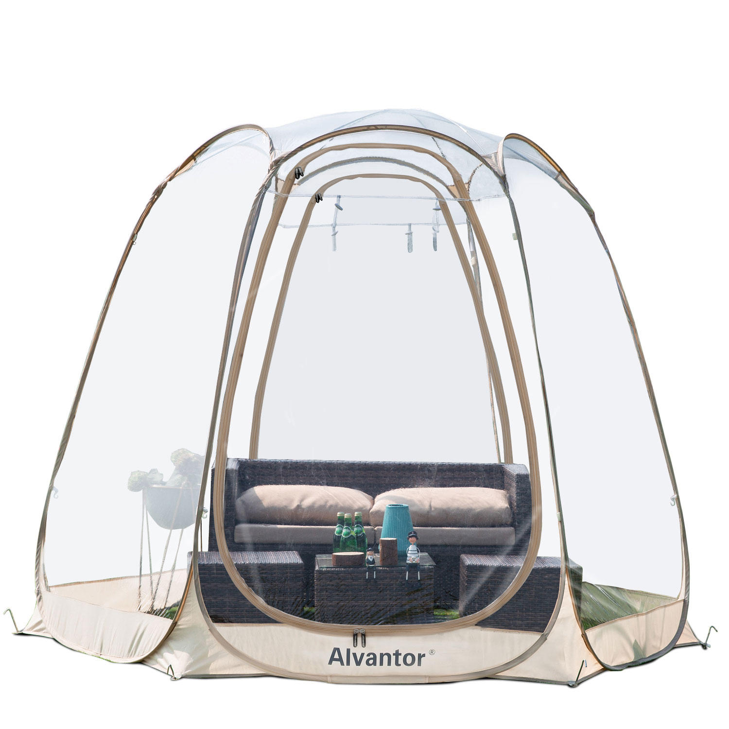 Alvantor Bubble Tent Pop-Up Gazebo 10′ x 10′ Camping Tent