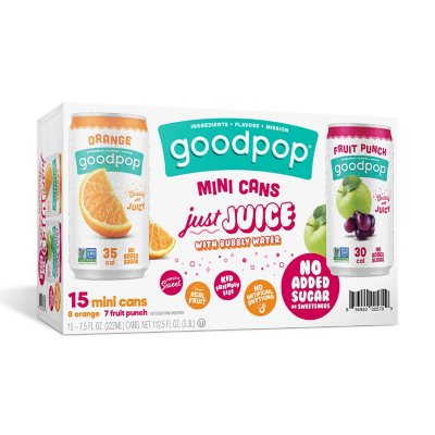 GoodPop Disrupts Beverage Category With New Mini Cans