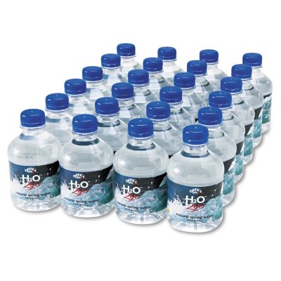 100% Natural Bottled Spring Water - 8 oz. 24 pk. - Sam's Club