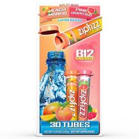Zipfizz Energy Drink Mix, Peach Mango + Pink Grapefruit (30 ct.)