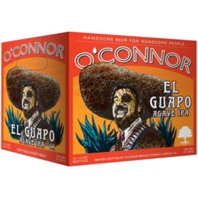 O'Connor El Guapo India Pale Ale 12 fl. oz. bottle, 12 pk.