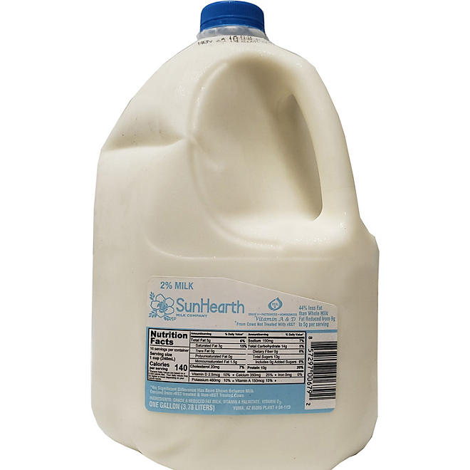 Sun Hearth Milk Company 2% Milk 1 gal.