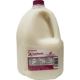 Sun Hearth Milk Company Fat Free Milk 1 gal.