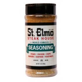 St. Elmo Steak House Seasoning  13 oz.