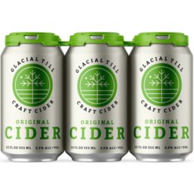 Glacial Till Original Cider (12 fl. oz. can, 6 pk.)