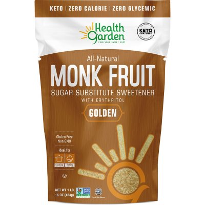 Health Garden Monk Fruit Golden Sweetener (1 lb.) - Sam's Club