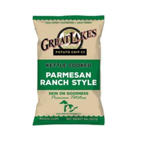 Great Lakes Parmesan Ranch Potato Chips, 22 oz.