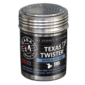 Casa M Spice Co Texas Twister, Wing & Rib Rub, 5.75 oz.