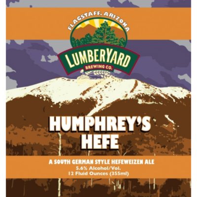 Lumberyard Hefeweizen Ale. (12 fl. oz. can, 6 pk.) Sam's Club