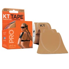 KT Tape Pro Synthetic Precut Kinesiology Tape, Choose Your Color (20 ct.)